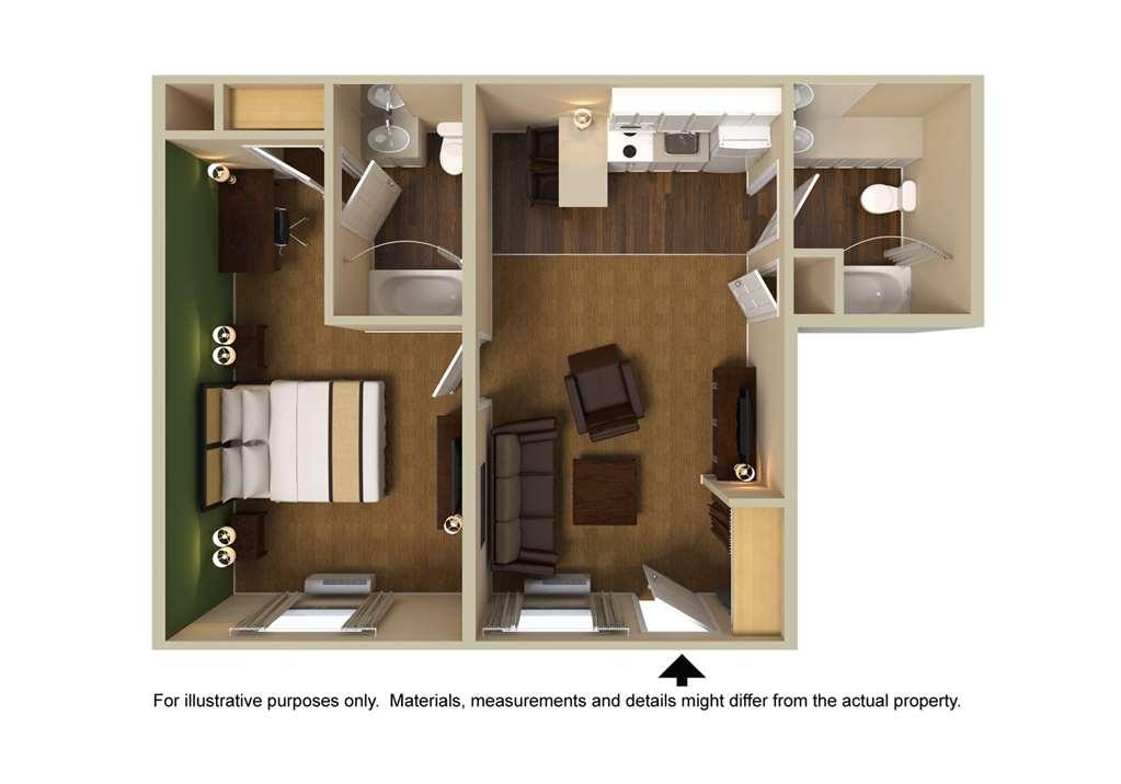 Extended Stay America Suites - Nashville - Franklin - Cool Springs Room photo
